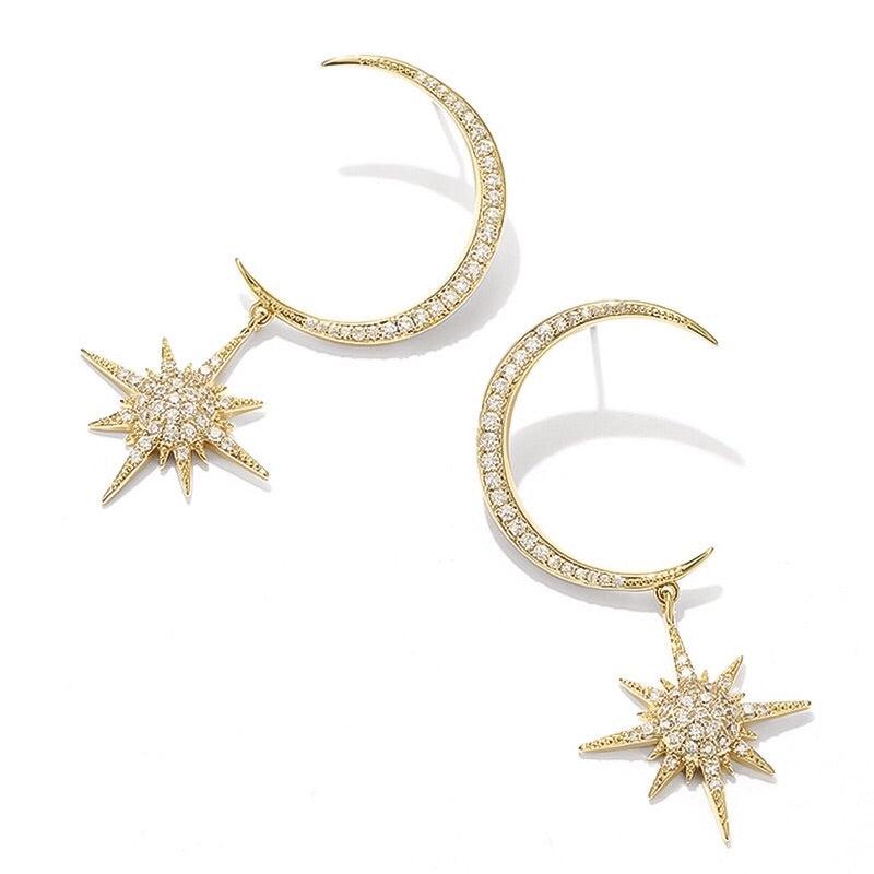 Goodnight Moon Earrings -  LOW STOCK!! - The Songbird Collection 