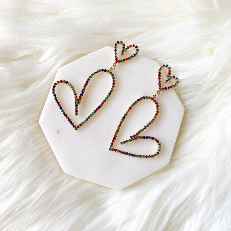 Be Mine Heart Earrings - LOW STOCK! - The Songbird Collection 