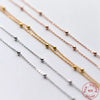 Satellite Beads 925 Sterling Silver Choker - The Songbird Collection 