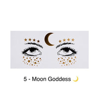 Metallic Face Temporary Tattoo Jewels - 11 Designs LOW STOCK!! - The Songbird Collection 