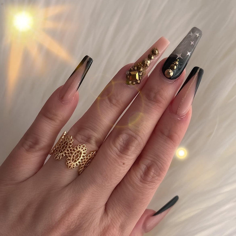 Maha Ornate Filigree Ring-Rings-The Songbird Collection
