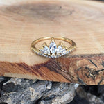 Tiara Ring- Astro Muse Luxury Ring Collection LOW STOCK! - The Songbird Collection 