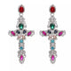 Ornate Silver + Colorful Gems
