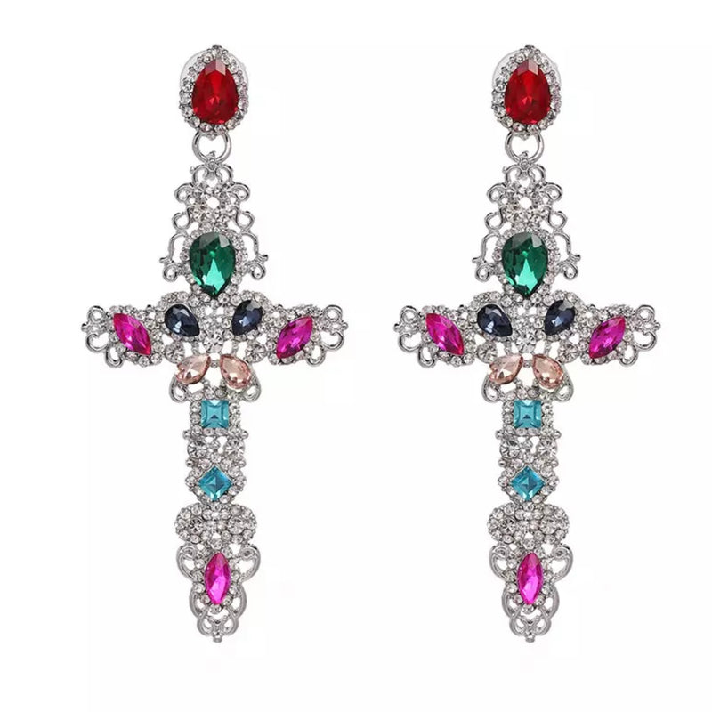 Sovereign Cross Earring Collection - 8 STYLES!