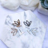 Flower Back Ear Jacket Earrings - Now In 4 Colors! LOW STOCK! - The Songbird Collection 