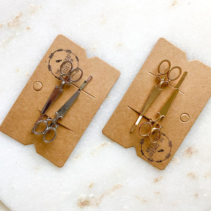 Scissors Hair Pin Set-Accessories-The Songbird Collection
