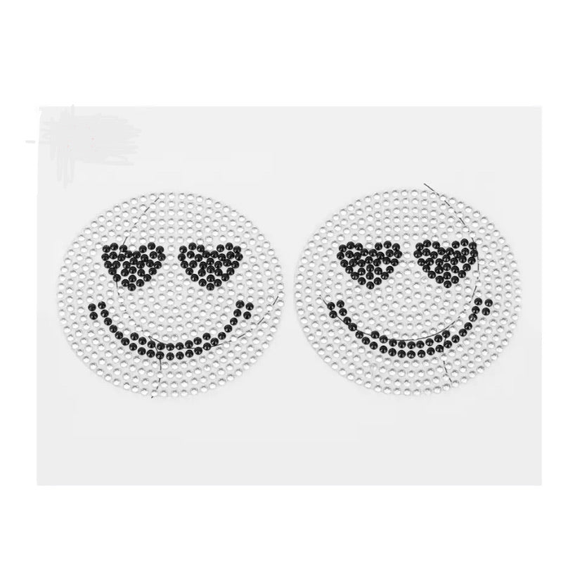 Smiley Face Silver (3.25 in) - sold out