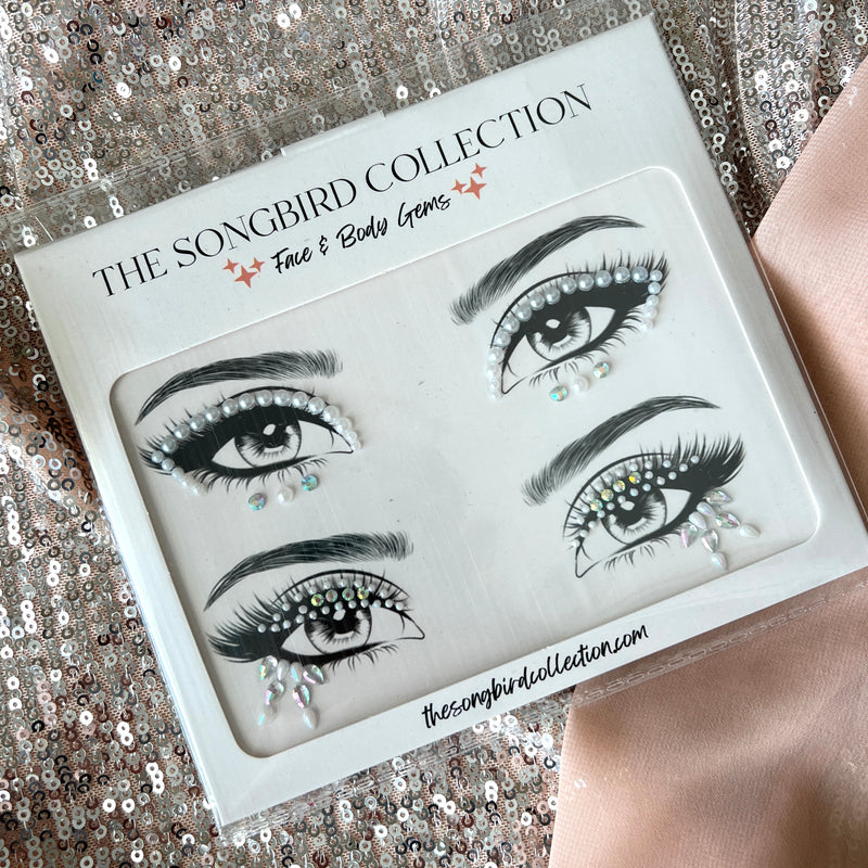 Euphoria Eye Jewels - 11 Designs-Body Jewelry-The Songbird Collection