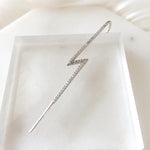 Lightning Ear Hook / Ear Cuff-Earrings-The Songbird Collection