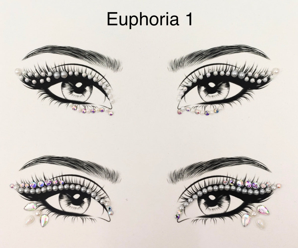 Euphoria Eye Jewels - 11 Designs-Body Jewelry-The Songbird Collection