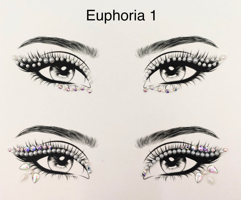 Euphoria Eye Jewels - 11 Designs-Body Jewelry-The Songbird Collection
