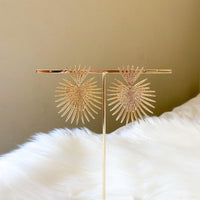 Sunburst Statement Earrings-Earrings-The Songbird Collection