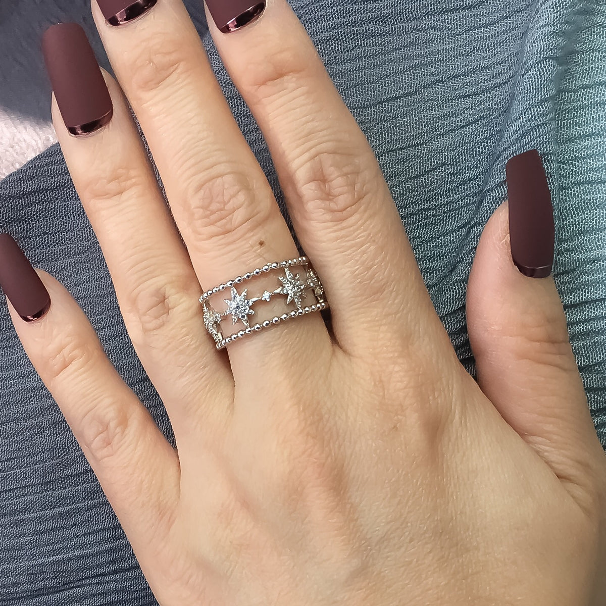 Starlight Ring - Now in Rose Gold too! LOW STOCK! - The Songbird Collection 