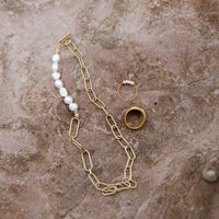 Addison Freshwater Pearl Necklace-Necklaces-The Songbird Collection
