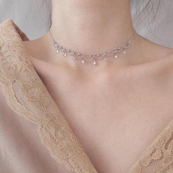 Silver Ball Sterling Silver Choker -RESTOCKED! - The Songbird Collection 