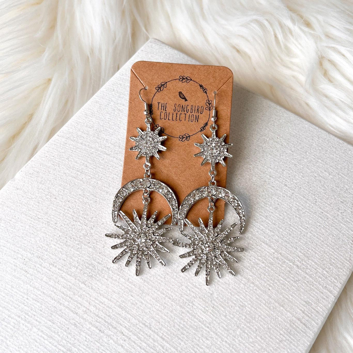 Sun, Star & Moon Earrings - Best Seller! - The Songbird Collection 