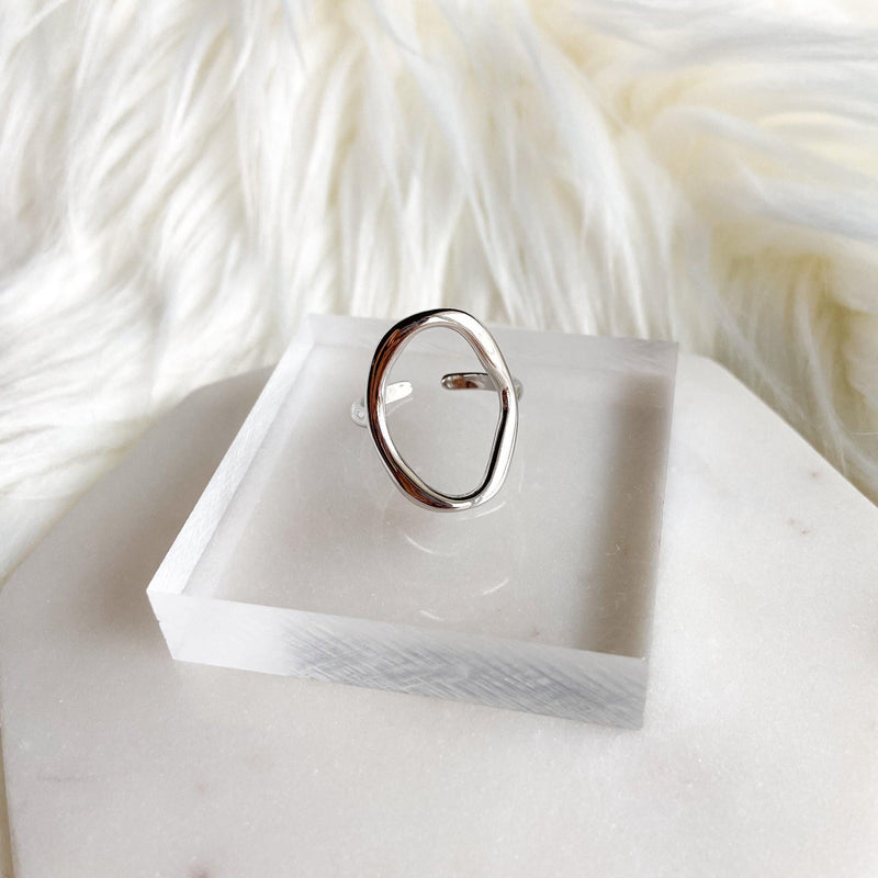 Circle of Karma Ring - 925 Sterling Silver-Rings-The Songbird Collection