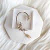 Laurel Leaf Ear Hook / Ear Cuff-Earrings-The Songbird Collection