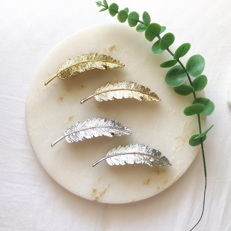 Leaf Hair Clip - LOW STOCK - The Songbird Collection 