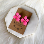 Mini Miami Flower Earrings - 12 Colors - The Songbird Collection 