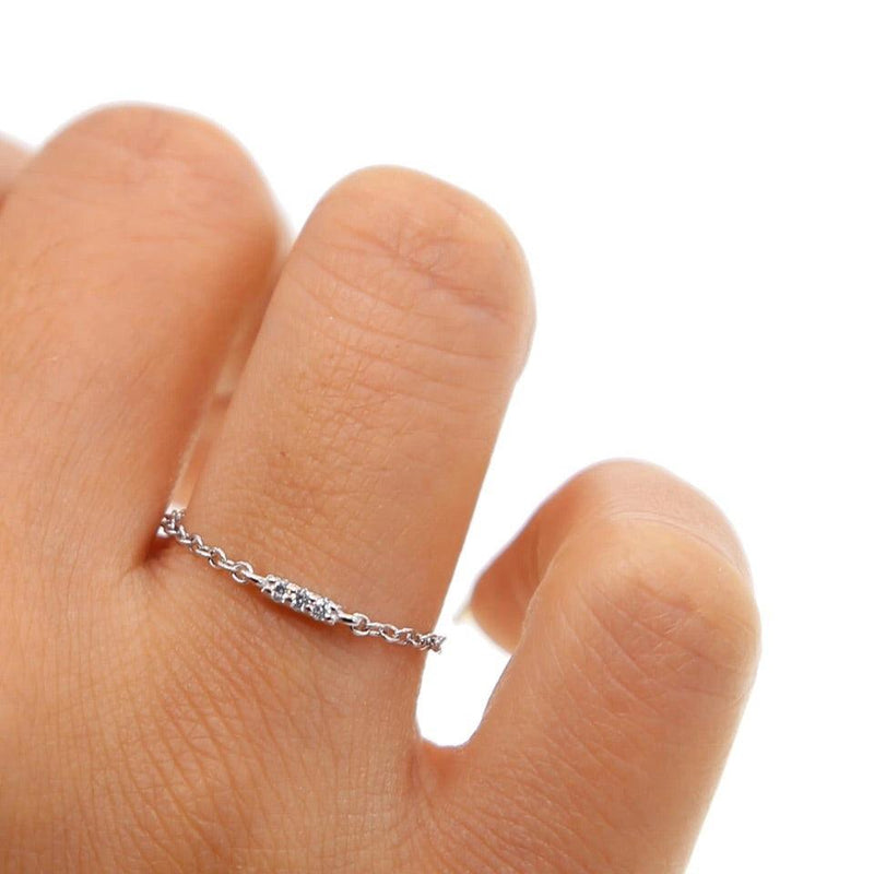 Lyra Sterling 925 Silver Ring - The Songbird Collection 
