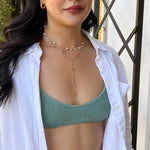 Coco Lariat Necklace-Necklaces-The Songbird Collection