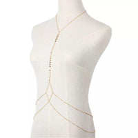 Disc Charm Body Chain - Gold & Silver RESTOCKED! - The Songbird Collection 