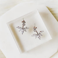 Tiara Ear Jacket Earrings-Earrings-The Songbird Collection