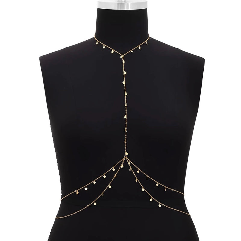 Stardust Body Chain-Body Jewelry-The Songbird Collection