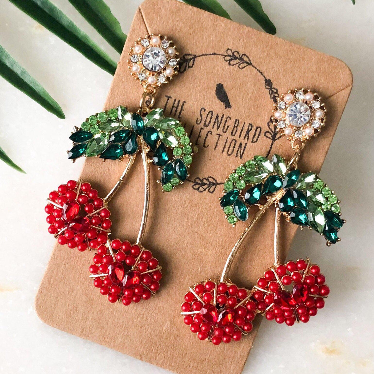 🍒 Cherry Bomb Earrings  🍒  RESTOCKED & ON SALE!! - The Songbird Collection 