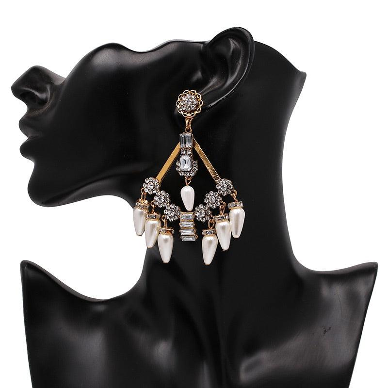 Prerna Boho Statement Earrings - LOW STOCK!! - The Songbird Collection 