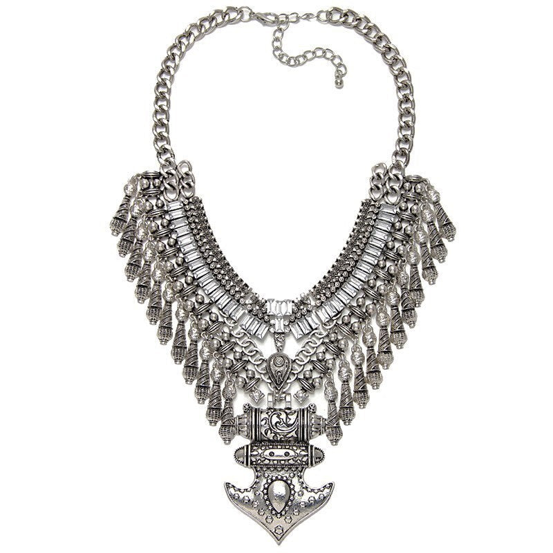 Raynu Maxi Statement Necklace - The Songbird Collection 