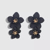 Hibiscus Flower Drop Earrings - 16 Colors LOW STOCK!! - The Songbird Collection 