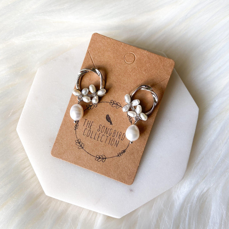 Promise Freshwater Pearl Earrings - Best Seller! - The Songbird Collection 