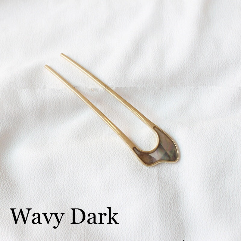 Wavy Dark- 4 LEFT