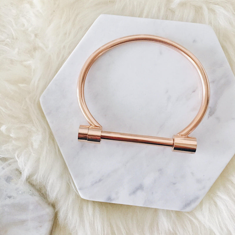 Sara Screw Cuff - LOW STOCK! - The Songbird Collection 