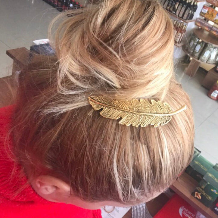 Leaf Hair Clip - LOW STOCK - The Songbird Collection 