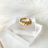 Emile Croissant Dome Ring-Rings-The Songbird Collection