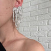 Rhinestone Heart Tassel Earrings - 4 Colors- LOW STOCK! - The Songbird Collection 