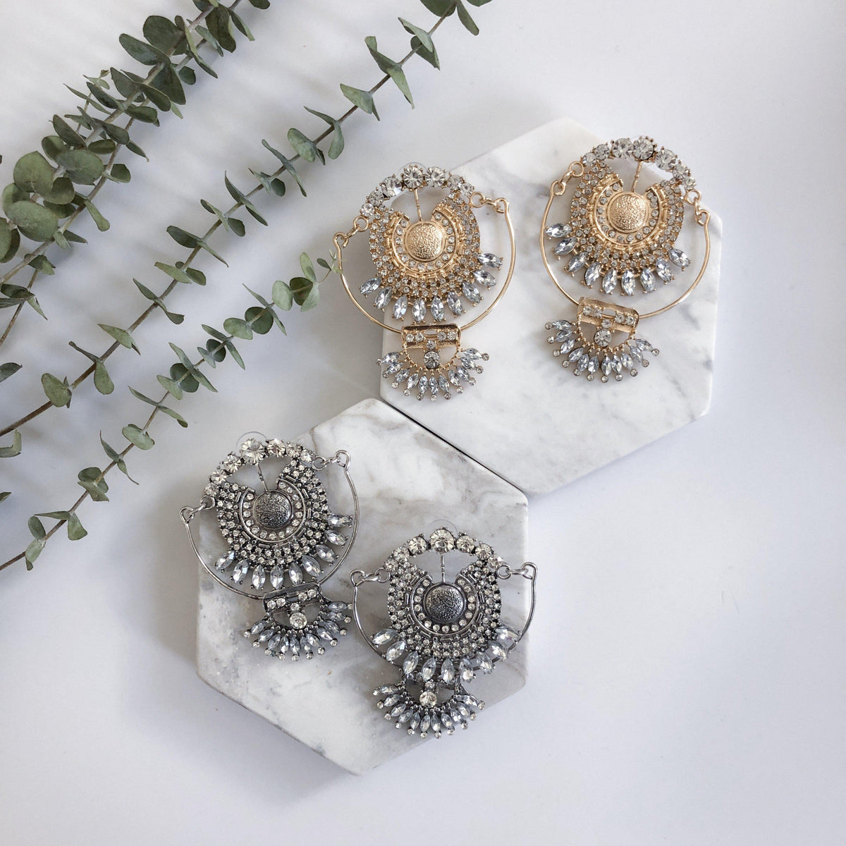 Ravi Boho Statement Earrings - LAST CHANCE! - The Songbird Collection 