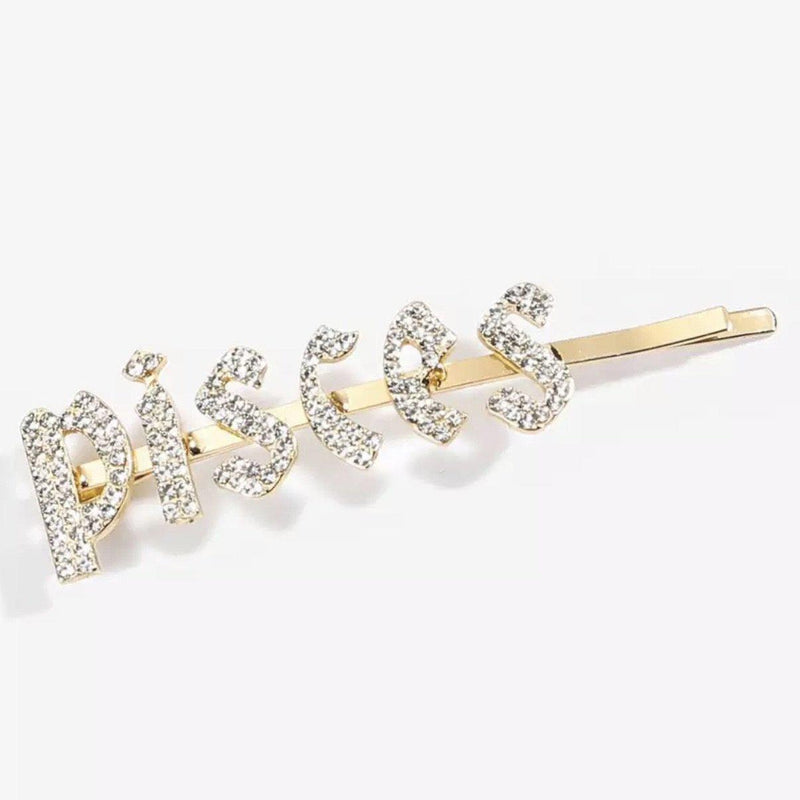 Zodiac Signs + Drippin Glam Savage Hotgirl Rhinestone Hair Pins - The Songbird Collection 