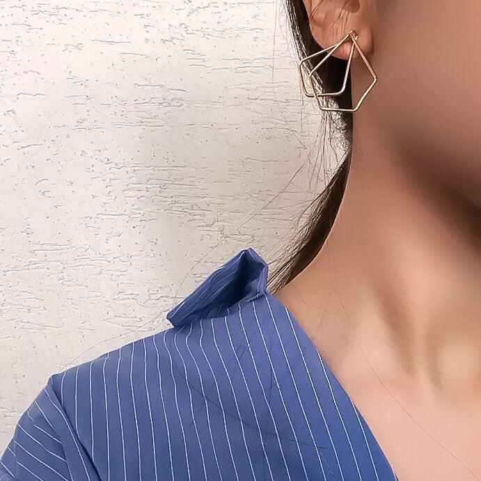 Zendia Geometric Earrings - LAST CHANCE!! - The Songbird Collection 
