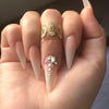 Maha Ornate Filigree Ring - 1 LEFT - The Songbird Collection 