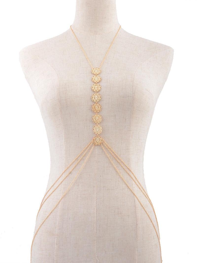 Gypsy Flower Body Chain - The Songbird Collection 