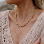 Karina Chain Necklace-Necklaces-The Songbird Collection