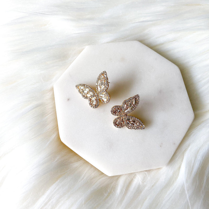 Papillon Butterfly Earrings-Earrings-The Songbird Collection