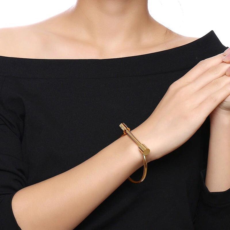 Sara Screw Cuff - LOW STOCK! - The Songbird Collection 
