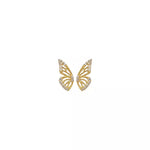 Mini Butterfly Stud Earrings - in 925 Silver too!-Earrings-The Songbird Collection