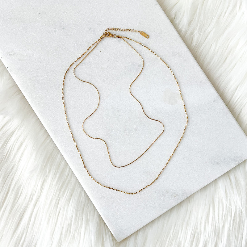 Kellis Layered Necklace-Necklaces-The Songbird Collection