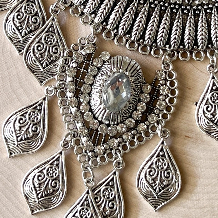 Talia Boho Statement Necklace-Necklaces-The Songbird Collection